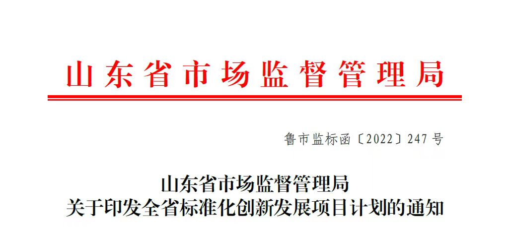 聯(lián)橋新材獲批省級標準化試點項目